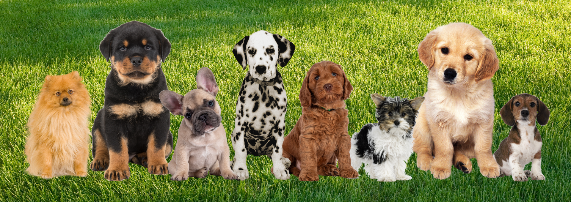 Meet seven pedigree pups with a happy new life at kennels after